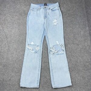 BDG Urban Outfitters‎ Jeans Womens 28 Light Wash Blue Distressed Bootcut Denim